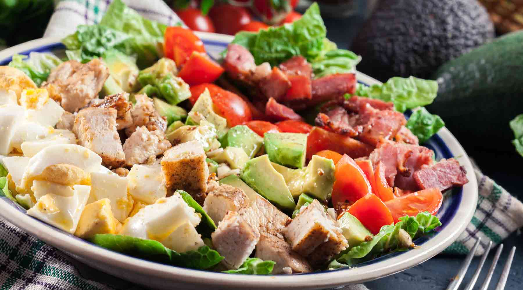 Easy KETO Cobb Salad
