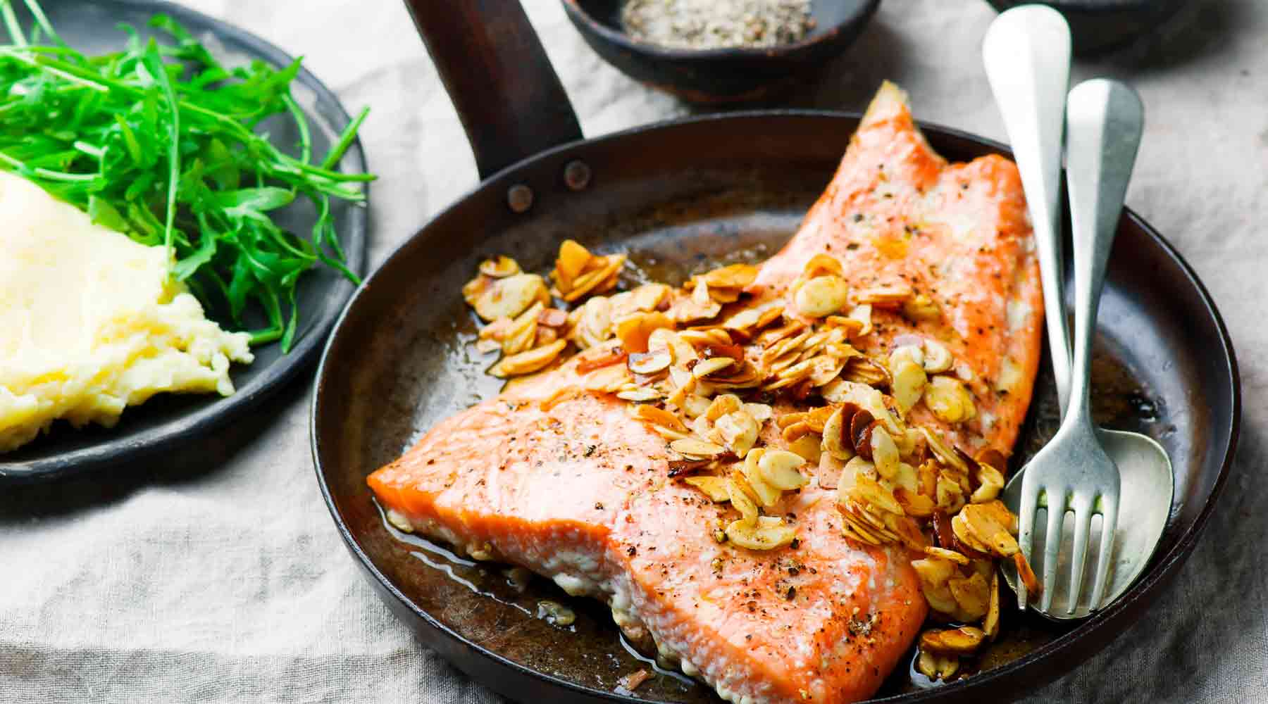 Easy KETO Trout and Almonds