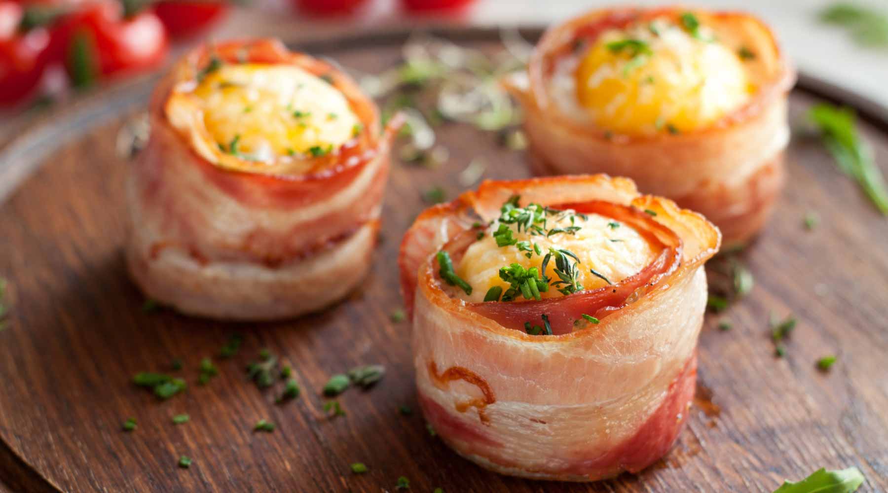 Easy KETO Bacon and Egg Muffins