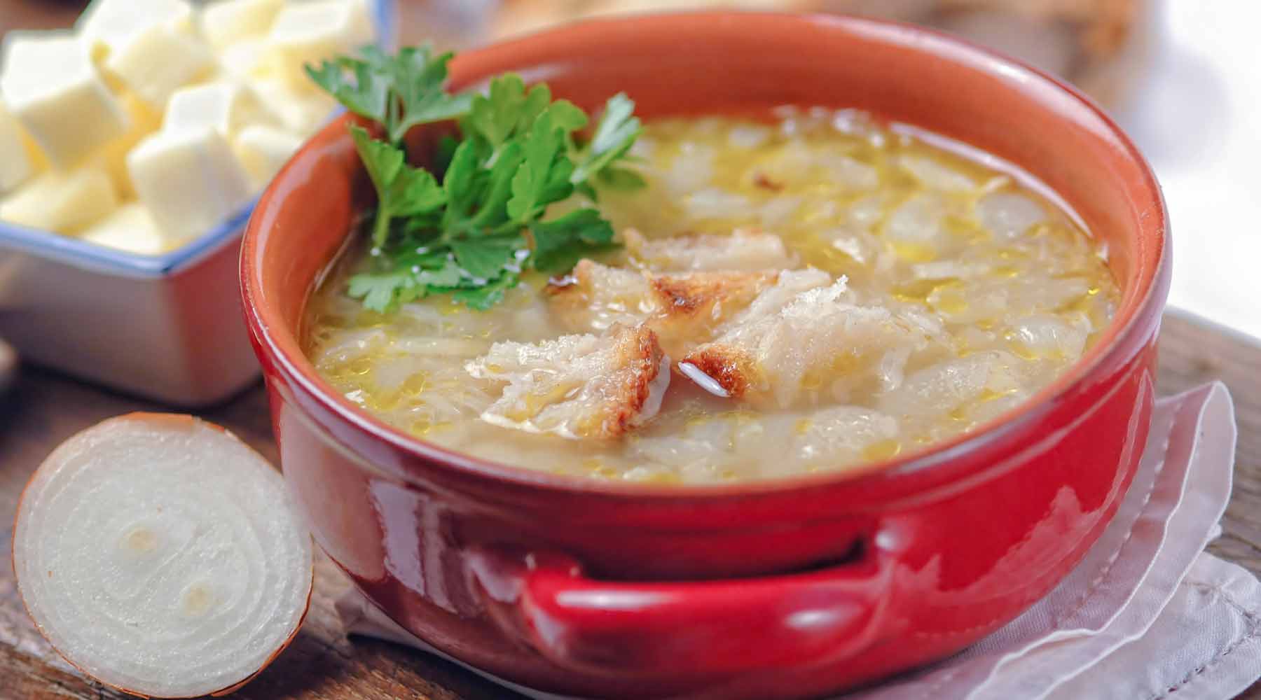 Easy KETO French Onion Soup